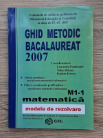 Laurentiu Panaitopol - Matematica M1-1. Ghid metodic bacalureat. Modele de rezolvare
