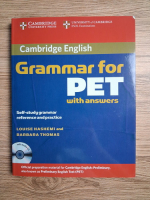 Louise Hashemi - Cambridge english. Grammar for PET with answers