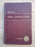 Anticariat: Manual of steel construction