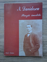 Anticariat: N. Davidescu - Poezii inedite