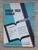 Radio Tele Scoala, nr. 3-4, 1980. Culegere editata de Revista de pedagogie