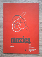 Revista Muzica, nr. 7, iulie 1965