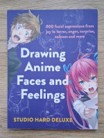 Studio Hard Deluxe. Drawing anime faces and feelings. 800 facial expressions from joy to terror, anger, surprise, sadness and more