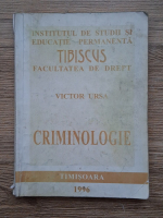 Victor Ursa - Criminologie