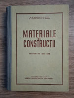 B. G. Skramtaev - Materiale de constructii