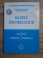 Anticariat: Cezar Mihalcescu - Bazele informaticii cu aplicatii in domeniul turismului