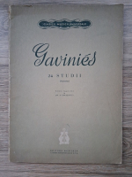 Gavinies. 24 Studii (Matinees)