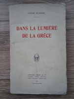 Henri Sensine - Dans la lumiere de la Grece (1931)