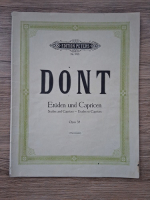 Jacob Dont - Etuden und capricen fur die Violine, op. 35