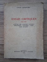 Louis Lavanchy - Essais critiques (1939)