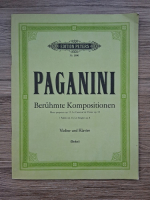 Niccol Paganini - Beruhmte kompositionen. Moto perpetuo op. 11, le carneval de venise op. 10. Violine und klavier