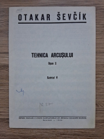 Otakar Sevcik - Tehnica arcusului, opus 2, caietul V