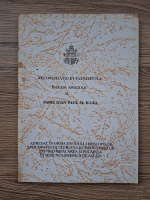 Papa Ioan Paul al II-lea - Indemn apostolic adresat, in urma sinodului episcopilor, episcopatului, clerului si credinciosilor privind impacarea si pocainta in misiunea bisericii de astazi