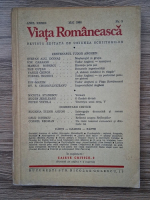 Revista Viata Romaneasca, anul XXXIII, nr. 5, mai 1980