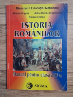 Simona Grigore - Istoria romanilor. Manual pentru clasa a IV-a