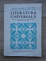 Anticariat: Viorel Alecu - Literatura universala. Manual pentru liceele de filologie-istorie, clasele a XI-a si a XII-a