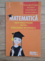 Gheorghe Drugan - Matematica. Teste pregatitoare pentru evaluarea nationala