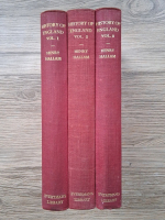 Anticariat: Henry Hallam - History of England (3 volume, 1930)