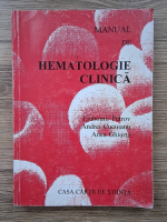 Anticariat: Ljubomir Petrov - Manual de hematologie clinica