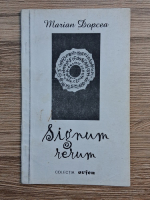 Anticariat: Marian Dopcea - Signum rerum