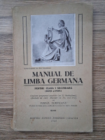 Virgil Tempeanu - Manual de limba germana pentru clasa VII secundara (1925)