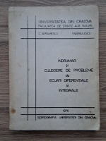 C. Avramescu, I. Barbulescu - Indrumar si culegere de probleme de ecuatii diferentiale si integrale