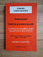 Codul penal. Codul de procedura penala