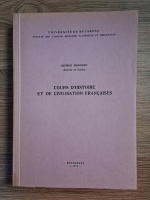 George Hanganu - Cours d'histoire et de civilisation francaises