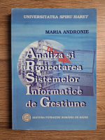 Maria Andronie - Analiza si proiectarea sistemelor informatice de gestiune
