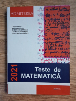 Mariana Craiu - Teste de matematica (2021)