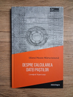 Maxim Marturisitorul - Despre calcularea datei Pastilor. Comput bisericesc