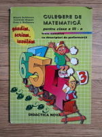 Mihaela Serbanescu - Culegere de matematica pentru clasa a III-a. Teste sumative cu descriptori de performanta
