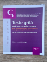 Mona Maria Pivniceru - Teste grila pentru concursuri si examene. Licenta, admitere in magistratura, promovare in functii de executie, admitere si definitivat in avocatura (editia a VIII-a)