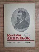 Revista Arhivelor, anul LXX, nr. 2, 1993