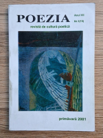 Revista Poezia, anul VII, nr. 1(15), primvara 2001