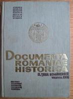 Documenta Romaniae Historica. B. Tara Romaneasca (volumul XXIII)
