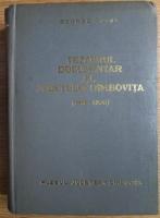 George Potra - Tezaurul documentar al judetului Dambovita (1418-1800)