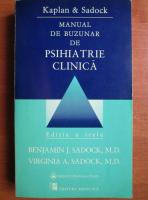Kaplan, Sadock - Manual de buzunar de psihiatrie clinica (editia a-3-a)