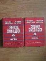 Anticariat: Panait Sirbu - Chirurgia ginecologica, 2 volume (coperti cartonate, supracoperti)