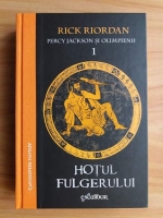 Anticariat: Rick Riordan - Percy Jackson si olimpienii, volumul 1: Hotul fulgerului