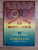 Dorel Mihnet - Olimpiadele de matematica. Gimnaziu clasa a VI-a, 1990-1998