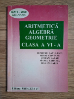 Dumitru Savulescu - Aritmetica, algebra, geometrie. Clasa a VI-a, partea I