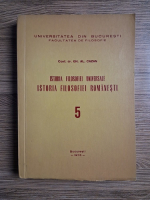 Gh. Al. Cazan - Istoria filosofiei universale. Istoria filosofiei romanesti (volumul 5)