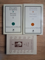 Gheorghe Grigurcu - Peisaj critic (3 volume)