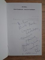 Anticariat: Ilie Dobre - Emeric Dembroschi-eroul de la Guadalajara (cu autograful autorului)