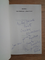 Ilie Dobre - Lajos Satmareanu (cu autograful autorului)