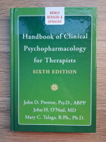 John D. Preston - Handbook of clinical psychopharmacology for therapists