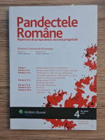 Revista Pandectele Romane, nr. 4, anul XXXIV, iunie 2007
