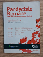 Revista Pandectele Romane, nr. 5, anul XXXIII, septembrie-octombrie, 2006