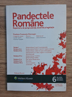 Revista Pandectele Romane, nr. 6, anul XXXIII, noiembrie-decembrie 2006